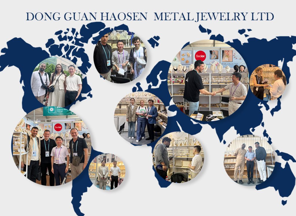 Leading Fashion Jewerly Haosen Manufacturer Attend Exhibition