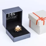 High Quality Brass Gold Plated Freshwater Pearl Rings for Women Finger Rings Snowflake design