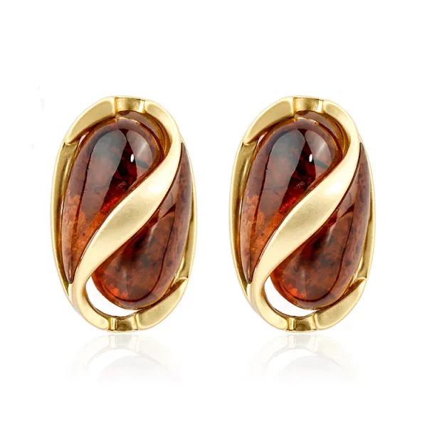 Handmade Amber Earrgins