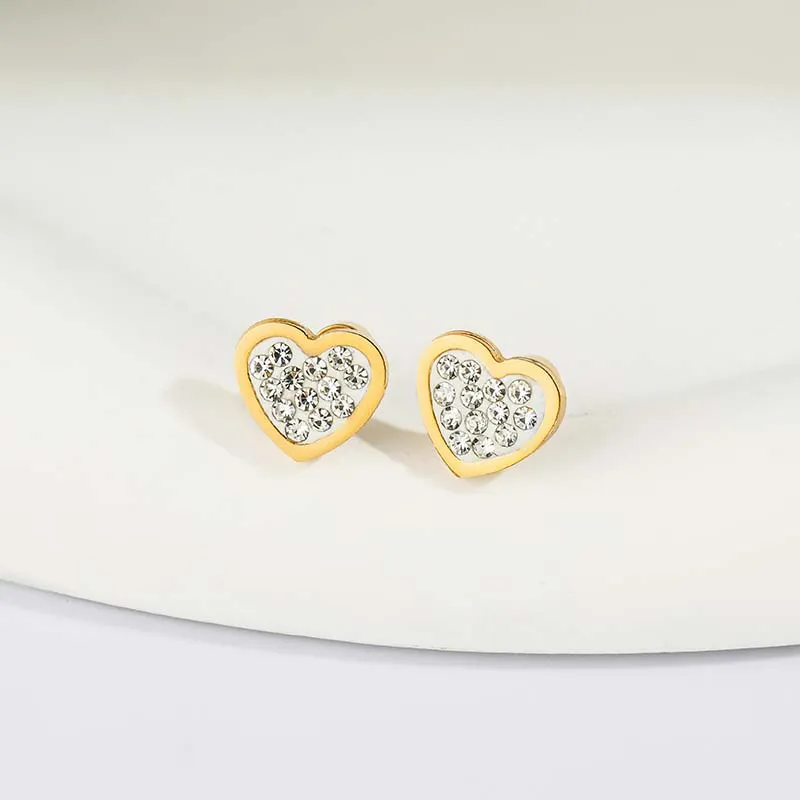 Stainless Steel Studs Earrings