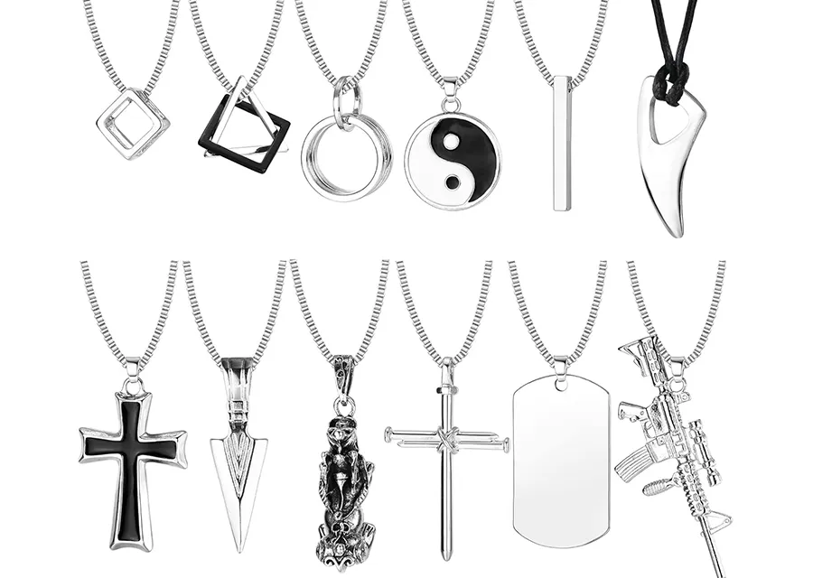 stainless steel pendant collection