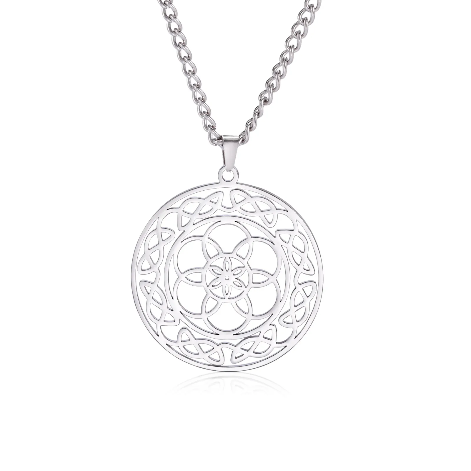 Custom Birth Flower Necklace 13