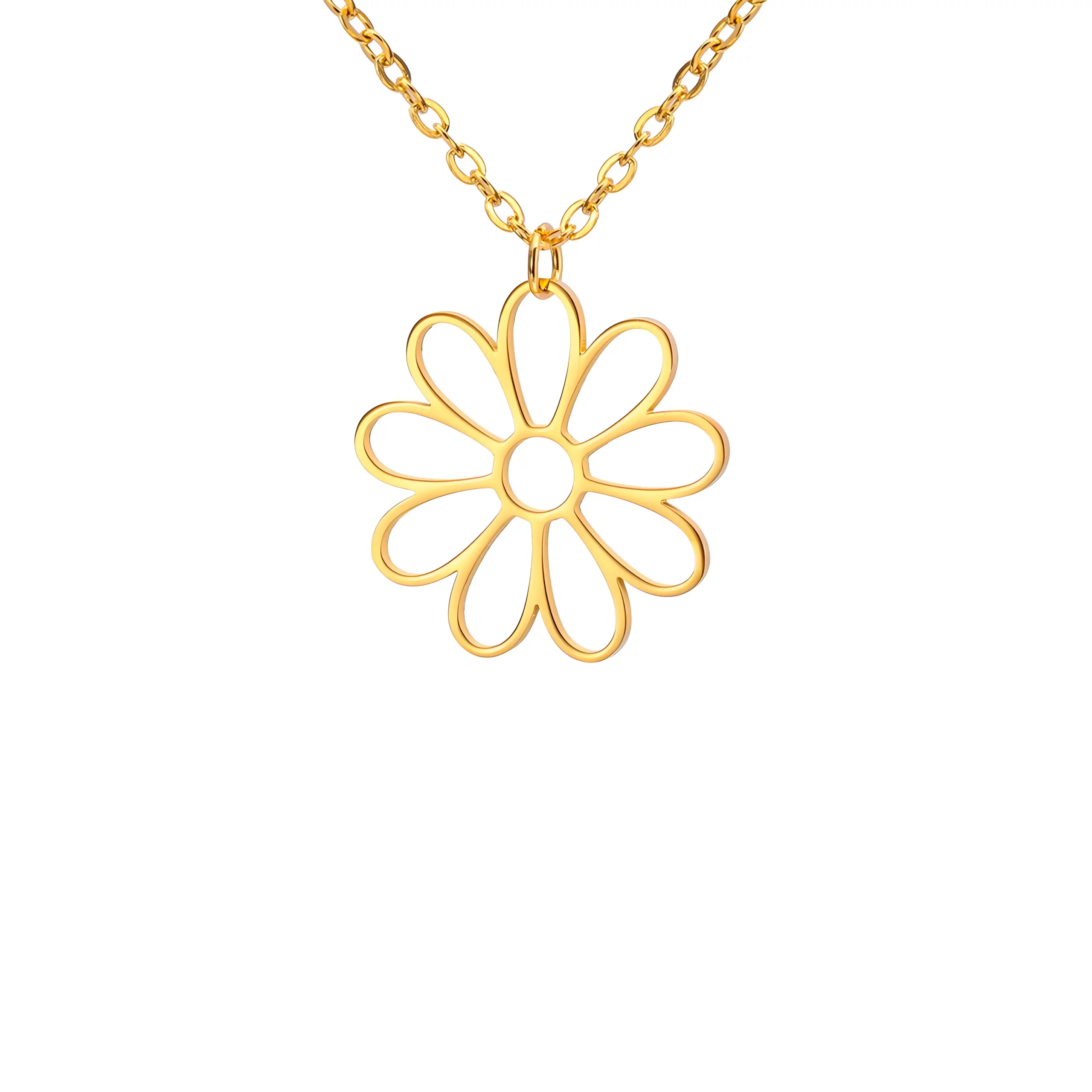 Custom Birth Flower Necklace 27