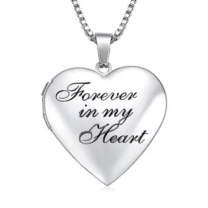 Custom Sentences DIY Locket Pendant Necklace