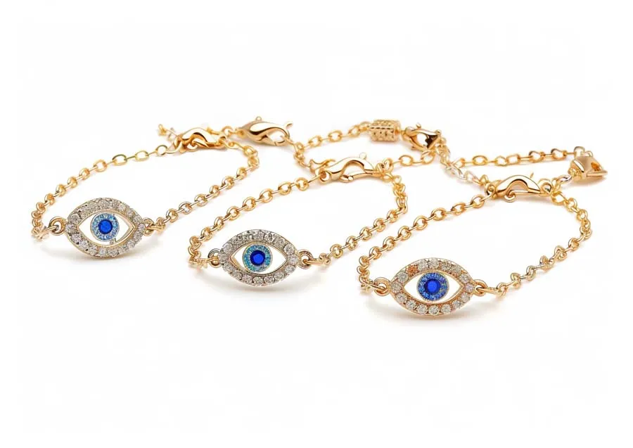 Blue Evil Eye Bracelet