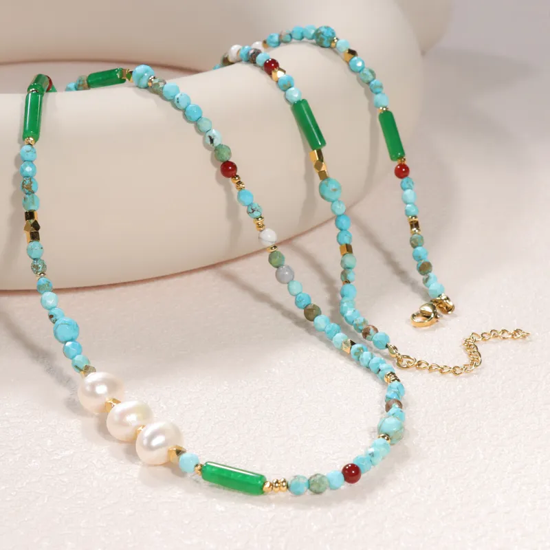 Handmade Pearl Necklace for Women 28