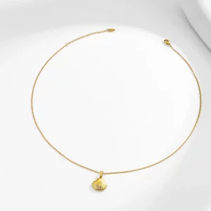 Shell Pendant With O-chain Necklace for Women