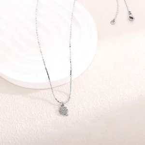 Thin Snake Bone Chain Charms Necklace For Women