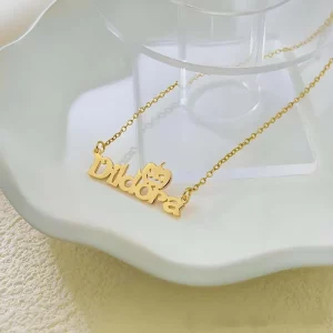 Name Initial BabyGirl Necklace Personality Name Necklace