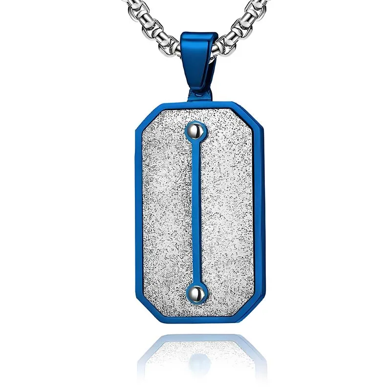 Stainless Steel Dog Tag Necklace