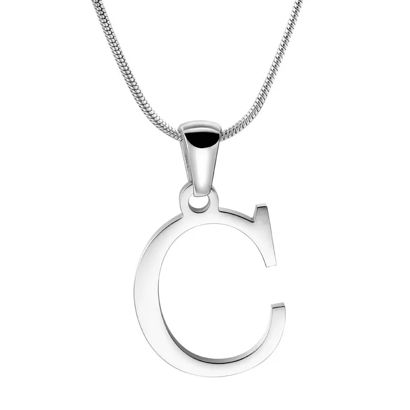 Letter C necklace