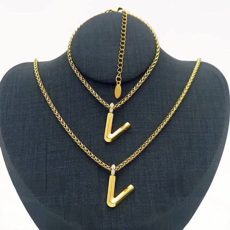 Stainless Steel Initial Necklace 6