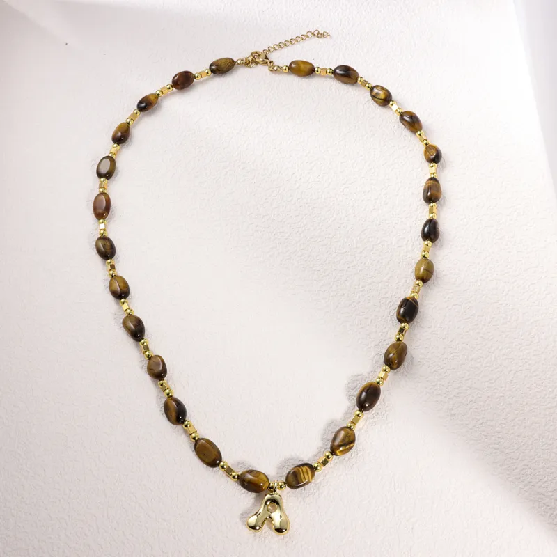 Wholesale DIY Beaded Chain Necklace 17