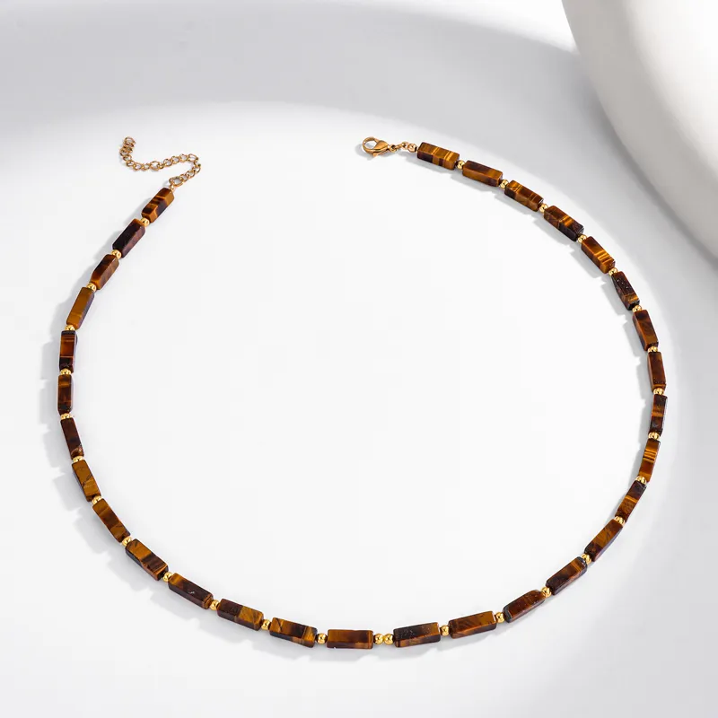 Wholesale DIY Beaded Chain Necklace 4