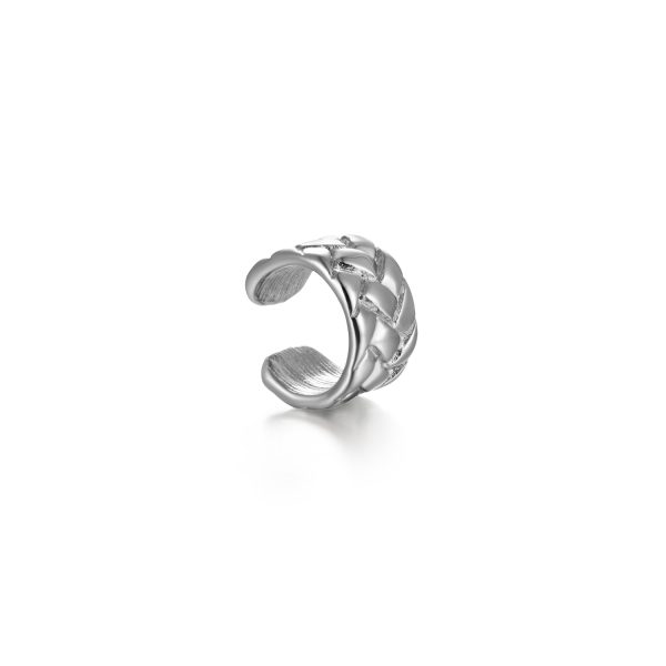 Customized Manufacturer Minimalist Silver Ear Cuff for Women