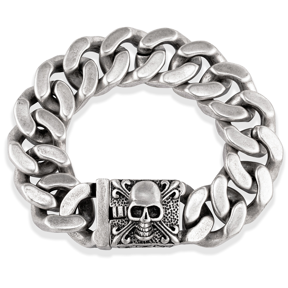 chunky skull bracelet1