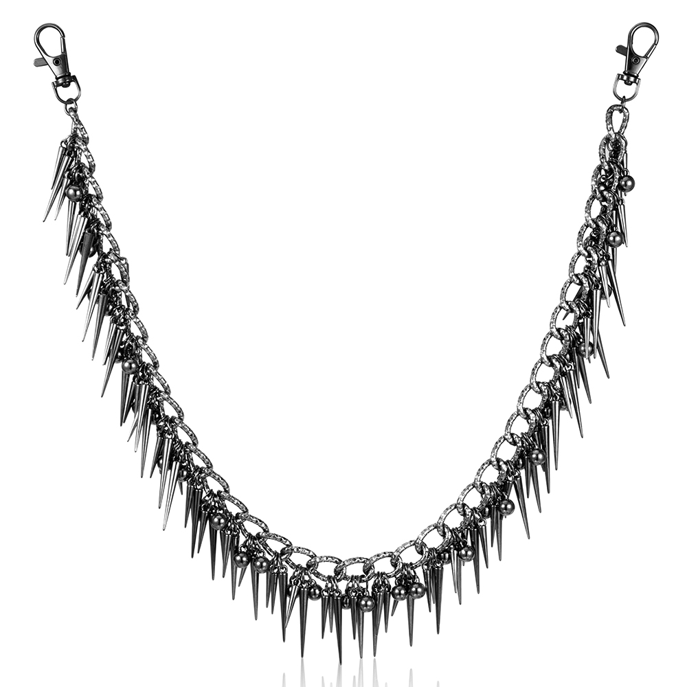 heavy spike jean chain1