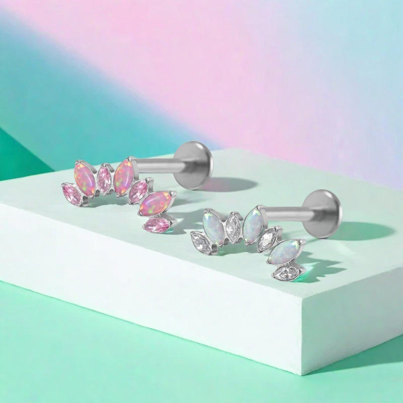 Flat Back Earrings (5)