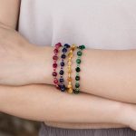 Customized Manufacturer Stainless Steel Adjustable Bead Bracelet for Women