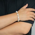 Personalized Custom OEM ODM Tiger Eye Stone Gold decoration Bead Bracelet for Men