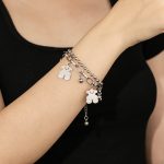 Factory Direct OEM ODM Multi-Layer Bead Bear Charm Bracelet for Women