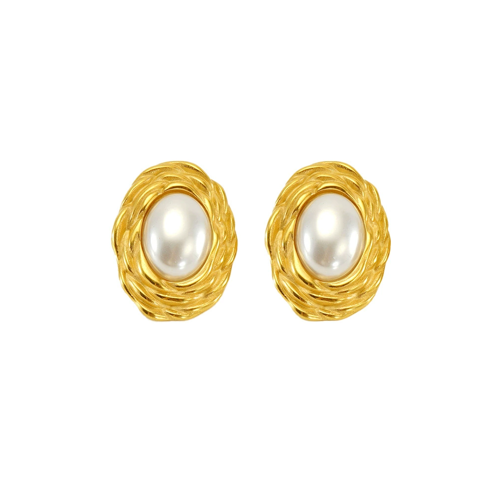 stainless steel pearl earrings11