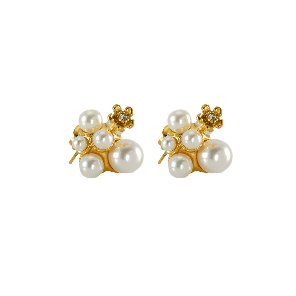 stainless steel pearl earrings5