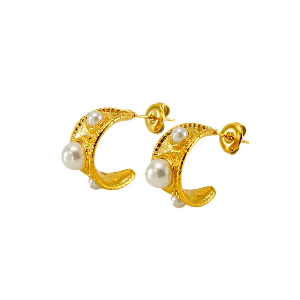 stainless steel pearl earrings9