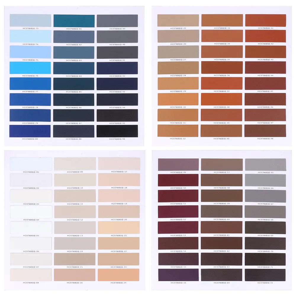 Leather pant chain color chart by Haosen Jewelry the best supplier