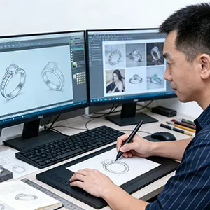 96jewelry-custom stainless steel ring manufacturer-Design