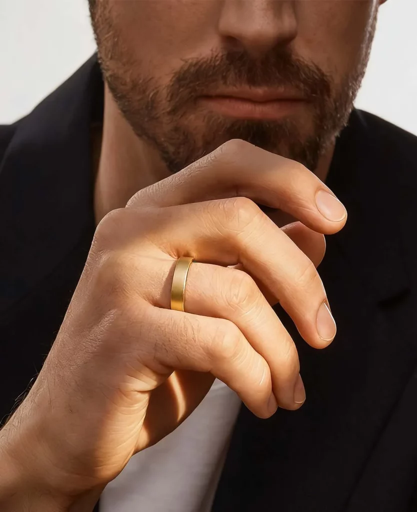 Business Commuter Stainless Steel Ring