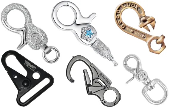 Clasp with logo manufacturing