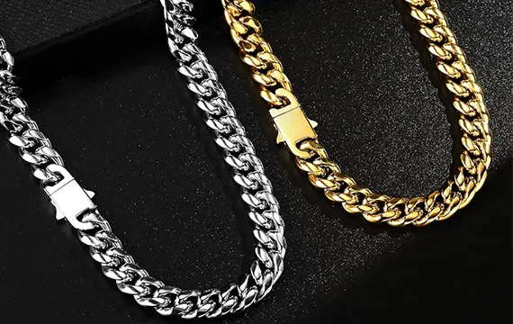 Custom Cuban chain necklace for man