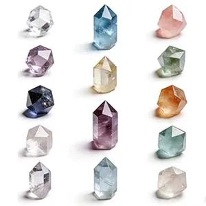 Custom Stainless Steel Ring Gemstone Types-Crystal