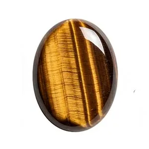 Custom Stainless Steel Ring Gemstone Types-Tiger Eye