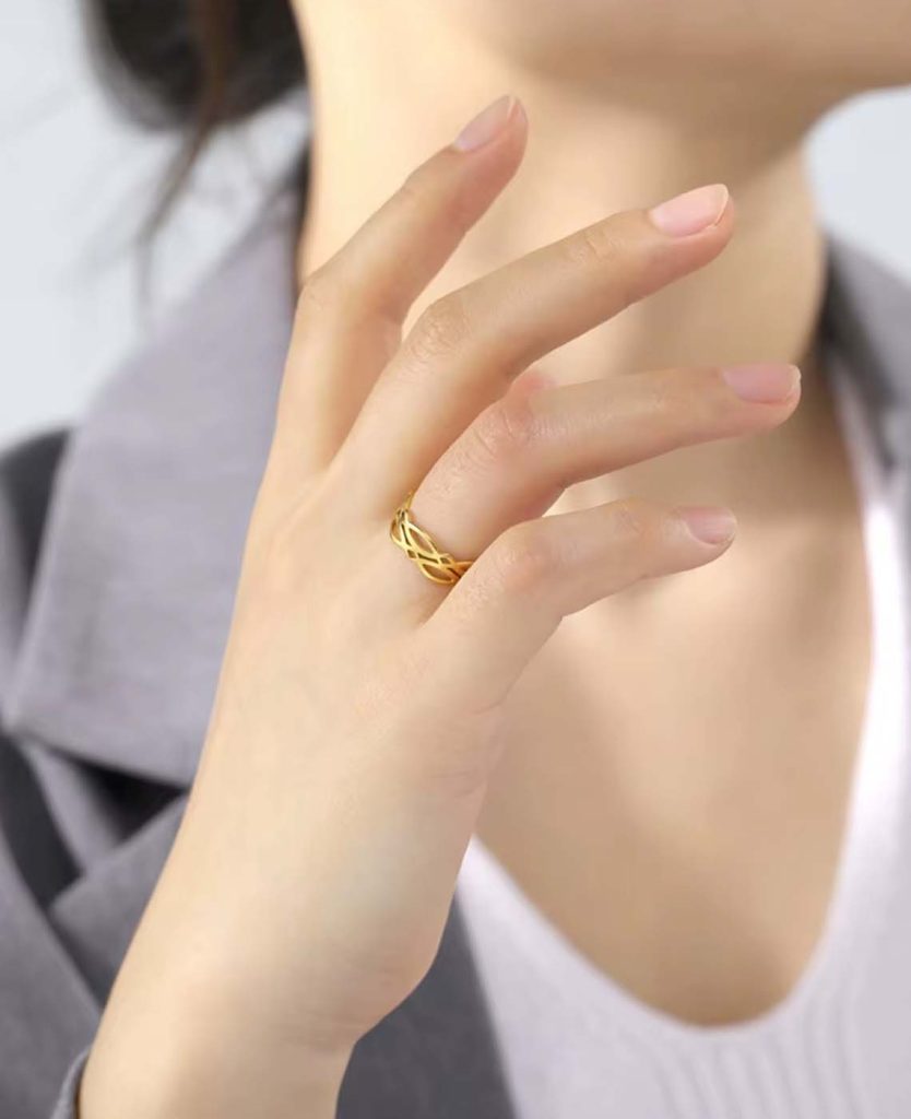 Custom Stainless Steel Ring for Workplace Commuting