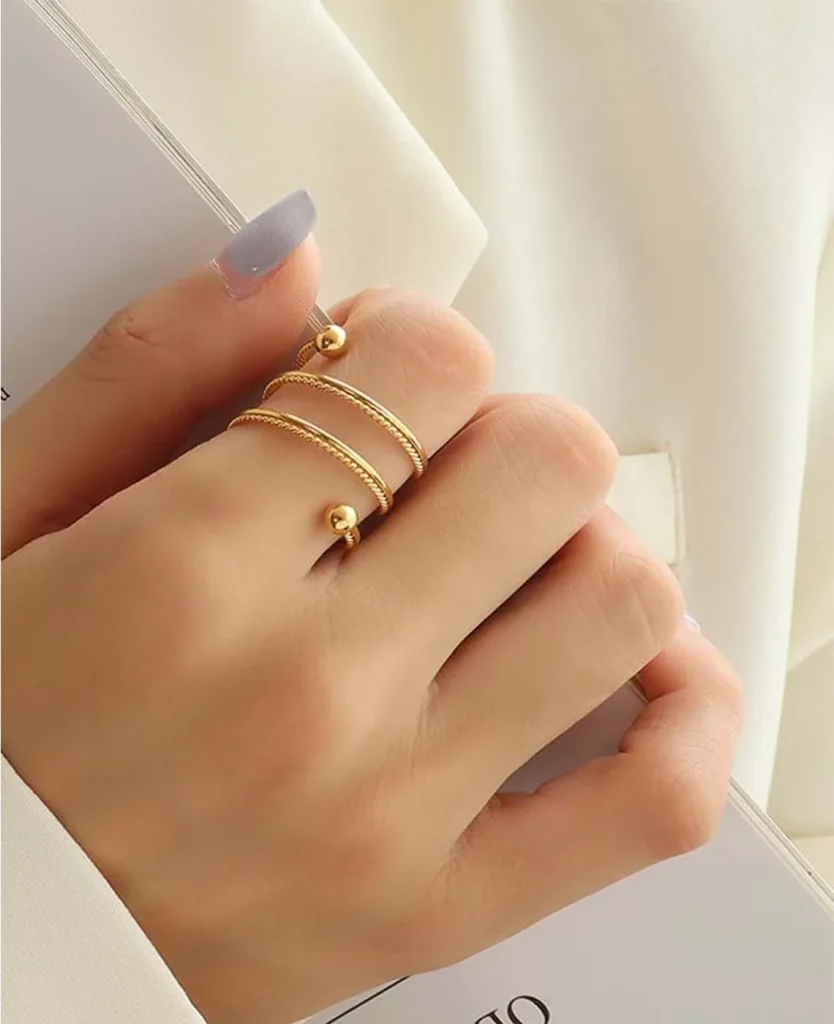 Stainless Steel Ring for Workplace Commuting