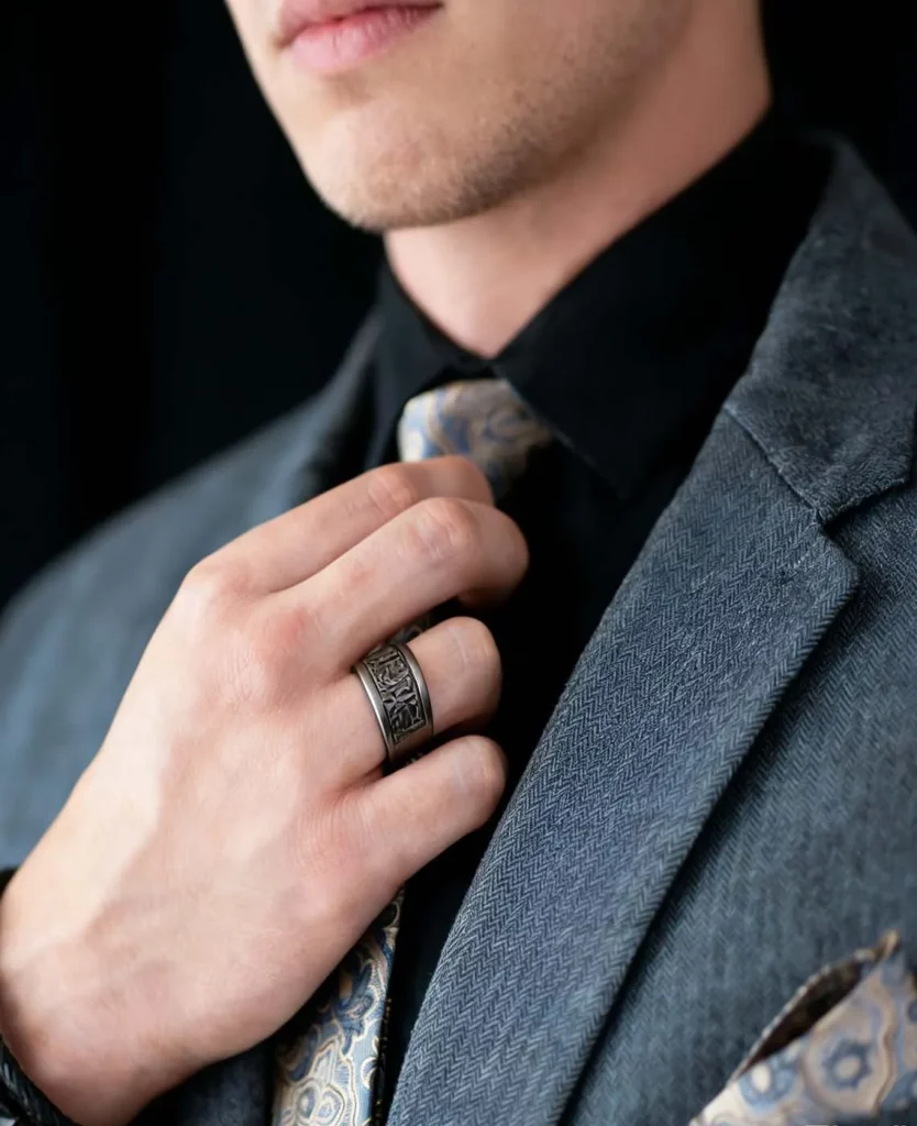 Custom Street Punk Stainless Steel Ring