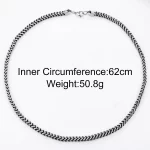 Custom length of stainless steel foxtail chain necklace best suppliers