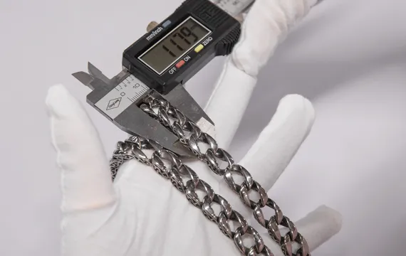 Direct supplier necklace quality inspection process