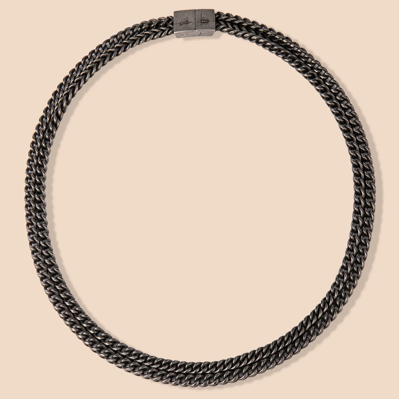 Vintage Stainless Steel Chain Necklace for Customization