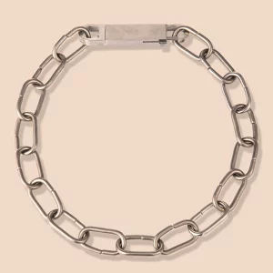 Heavy oval Cable Stainless Steel Chain Necklace leading manufacturer
