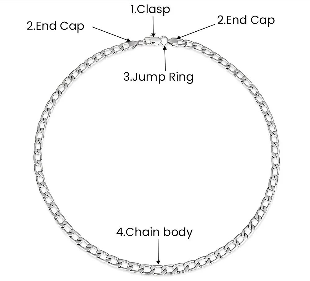 Men's chain necklace verified supplier in China