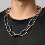 OEM ODM chunky punk chain necklace for men direct source