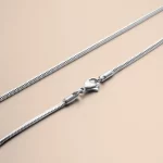 OEM ODM stainless steel square snake chain necklace manufacturer