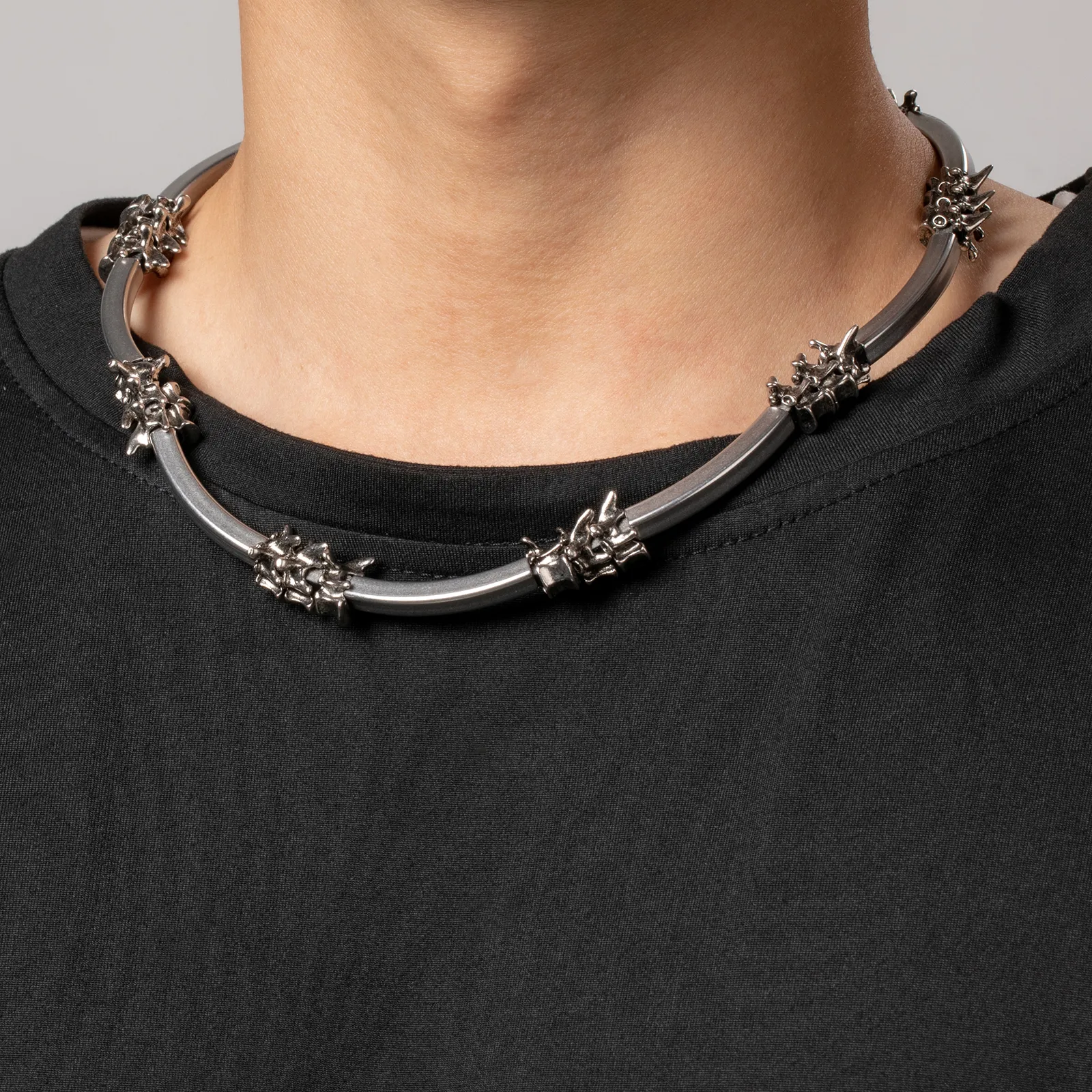 Vintage vertebrae chain necklace leading manufacturing in China