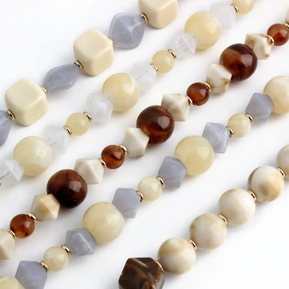 Resin beads for bulk production