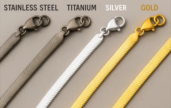 Snake chain necklace fashion jewelry manufacturer