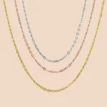 Source factory stainless steel rolo chain necklace manufacturing