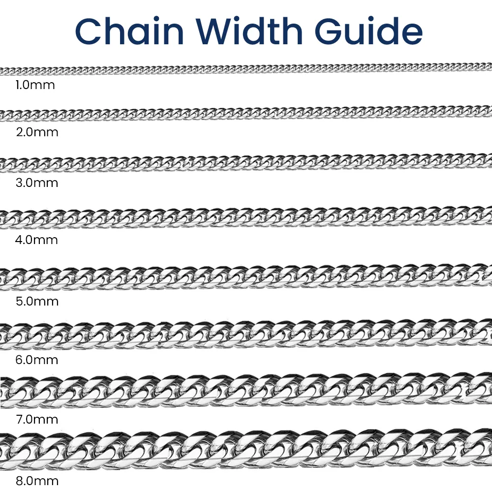 Stainless Steel chain size manufactuer in China